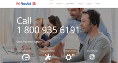 Desktop Screenshot of pcfirstaid.com